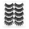thumbnail image 2 of Xihbxyly Pestañas Naturales, Pestañas Negras Gruesas Hechas a Mano, Realza El Maquillaje de Ojos de Larga Duración, Fácil Aplicación y Eliminación, Uso Diario y para Fiestas, Mirada Atractiva, 5 Pare, 2 of 2