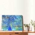 thumbnail image 4 of Balery Peacock Pattern Canvas Decorative Picture – 30x40in Premium Wall Art, Modern Canvas Print for Home Decor（Horizontal）, 4 of 6