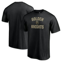 Men's  Black Vegas Golden Knights Victory Arch T-Shirt