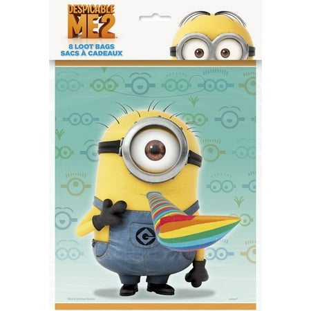 Despicable Me Loot Bags, 8ct