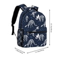 thumbnail image 2 of School Backpack for Teens Large Capacity Casual Backpack With Unique Dinosaur Print For Outdoor Activities Travel Bag, 2 of 2