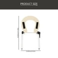 thumbnail image 2 of UPKOCH Comfortable Headrest Support Massage Bed Headrest Support Beige 1Pcs 17.3x9.4in, 2 of 8