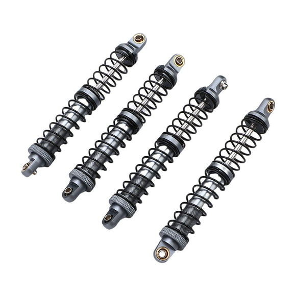 RC Car , High Strength 100mm 1/10 RC Car 4pcs Double Springs for RC Crawler Car Gold,Ti Color