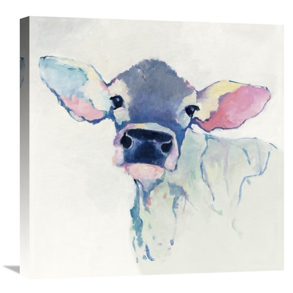 Global Gallery Avery Tillmon 'Bessie with Color' Canvas Wall Art
