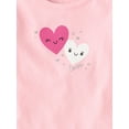 thumbnail image 4 of The Children's Place Toddler Girls Long Sleeve Flutter Hearts Top, 3-Pack, Sizes 12M-5T, 4 of 4