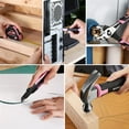 thumbnail image 6 of WORKPRO Pink 18-Piece Cordless Electric Screwdriver Tool Set with Rotatable Handle, LED Light, Chrome Vanadium Steel, Portable Toolbox, 6 of 19