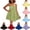 Green, variant on 2026 Summer Dress for Women Spaghetti Strap Smocked Bust Babydoll Mini Dress with Textured Fabric