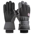 thumbnail image 2 of Ganfancp Guantes de Esquí Invierno Hombres y Mujeres Ciclismo Al Aire Libre a Prueba de Viento y de Lana Guantes Gruesos Calientes Guantes Impermeables Antideslizante Ofertas Del Día Sólo En Línea Gu, 2 of 5
