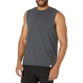 thumbnail image 1 of Russell Athletic T-Shirt Musclé Sans Manches en Coton Performance Homme, Noir Chiné, 3X-Large, 1 of 2
