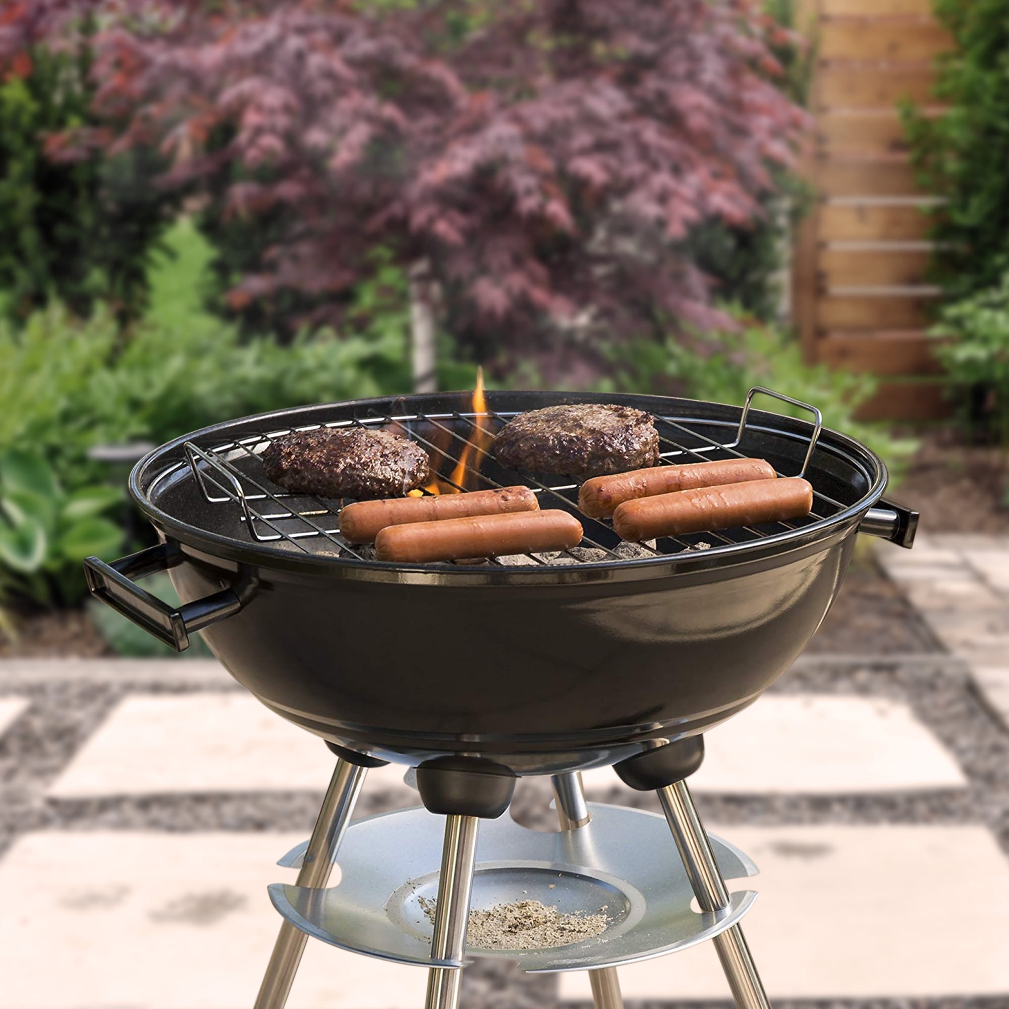 Mr. Bar-B-Q Universal Grillabdeckung Rund – Für Kugelgrills & Smoker Bis 68,6 Cm, Wasserdicht