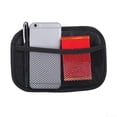 thumbnail image 2 of Universal Car Vehicle Stick-up Mesh Net Storage Bag Phone Holder Organizer Pouch, 2 of 5