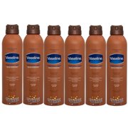 Vaseline (6 Pack) 6.4oz Bottle Body Spray Lotion Moisturizer For Dry Skin Gift Set For Men Women