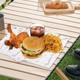 thumbnail image 6 of Wovilon Oil Absorbent Baking Tray Paper Hamburger Paper French Fries Packaging Greaseproof Bread Tray Paper Greaseproof Matting Paper, 6 of 6