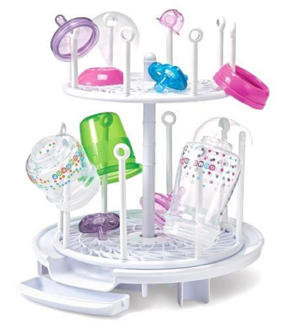 Travel Drying Rack Baby Supplies Bottle Cleaning Accessories Compact Green NIB 