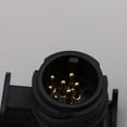 thumbnail image 4 of Convertidor De Adaptador De Enchufe De 12V, 13 A 7 Pines, Conector De Remolque A Prueba De Agua, Enchufe De Remolque De Orificio Redondo Estándar Europeo Guardurnaity VI004683-00, 4 of 6