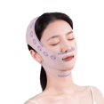 thumbnail image 4 of Ruban Liftant Réutilisable pour Femmes, Sangle de Menton Douce et Confortable Respirante pour Raffermir la Mâchoire Ceinture de Sport, 4 of 9