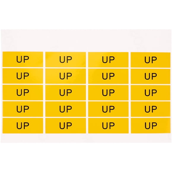 20pcs Device Switch Label Sticker UP Caution Switch Sticker Device Switch Stickers