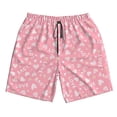 thumbnail image 2 of KLL Love Men's Casual Summer Beach Shorts Hawaiian Shorts with Pockets-X-Large, 2 of 6