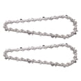 thumbnail image 1 of Chain 2 Pcs 4 Inch Chainsaw Chain 28 Drive Links Alloy Steel Chain Replacement Mini Chainsaw Accessories, 1 of 8