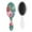 White-3, variant on Hair Brush Pioneer Colorful Floral Cushion Base Hair Brushes Touch Paddle Oval Hairbrush