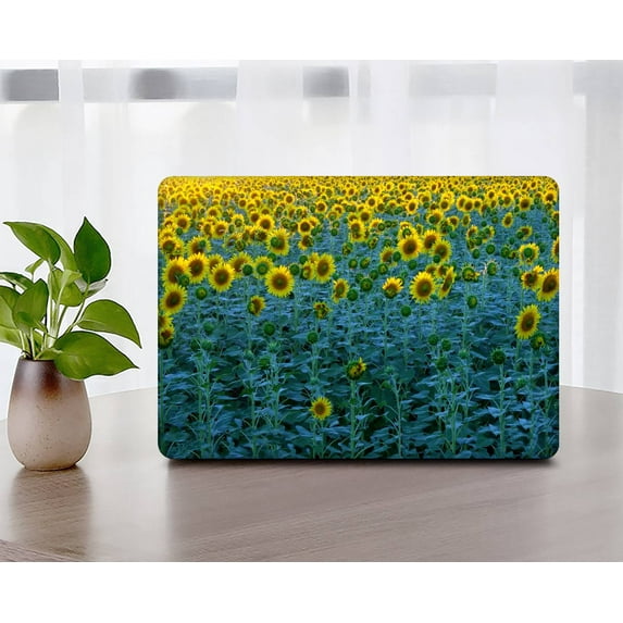 KSK KAISHEK Hard Protective Shell Case Cover Only Compatible MacBook Pro 15 inchs with Retina Display + Black Keyboard Cover Model: A1707 A1990 (Flower 0538)