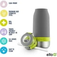 thumbnail image 3 of Ello Kids Water Bottle with Straw - Gray, 3 of 7