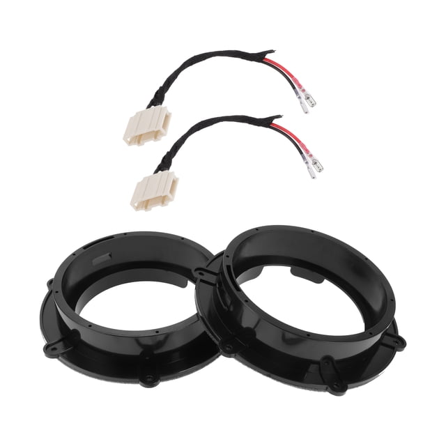 Anillo espaciador de altavoz Unique Bargains para tweeter, adaptador para Volkswagen para 6.5" 2Set