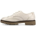 thumbnail image 2 of Journee Womens Claudiya Lug Outsole Almond Toe Oxford, Widths Available, 2 of 8