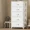 5 layers, variant on XHSGX 6-Tier White Multi-Drawer Storage Cabinet with Anti-Drop Drawers & Rolling Wheels, Stylish Organizer for Home Organization, Space-Saving Furniture for Bedroom/Living Room