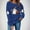 Blue, variant on Halloween Sweatshirts for Womens Crewneck Pullover TShirts Fall Winter Long Sleeve Sweaters Casual Ghost Printed Blouses Loose Fitting Sweatshirt Top Halloween Costumes