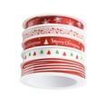 thumbnail image 1 of 5Rolls Grosgrain Ribbons Multicolor Satin Ribbons Ribbons for Craft Gift, 1 of 8