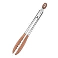 thumbnail image 3 of Pinzas de cocina, pinzas para alimentos, pinzas antideslizantes para parrilla de carne, pinzas para buffet de ensalada de acero inoxidable 12 pulgadas 38x4cm, 3 of 9