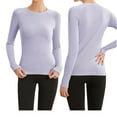 thumbnail image 4 of Womens Athletic T-Shirts, Long Sleeve Shirts for Women Fall Outdoor Slimming Fit Quick Dry Crewneck Tees Workout Tops S-XL, 4 of 8