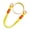 Yellow-1, variant on Leak Proof Cup Holder Carrying Strap For Travel Hiking Commuting Coffee Mugs Protectors Water Bottle Strap