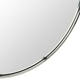 thumbnail image 2 of TEHOME Round Polised Nickel 30 inch, Silver Circle Wall Mirror, Metal Frame Modern Round Mirror for Vanity & Entrway, 2 of 10