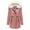 Pink, variant on Lindreshi Winter Jackets Women Womens Warm Long Coat Hoodies Collar Jacket Slim Winter Parkas Outwear
