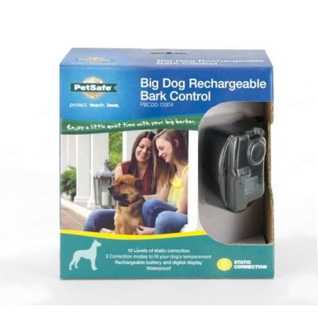 PetSafe Rechargeable Bark Control Dog Collar, Large