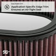 thumbnail image 5 of K&N Performance Powersports High-Flow Engine Air Filter: Washable, Multi-Layer Protection, Engineered to Boost Horsepower, HA-8088, 5 of 6