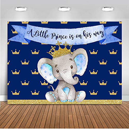 Baby Shower Letter Elephant Pattern Banner Hanging Bunting Flag Supplies D 