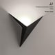 thumbnail image 3 of Luces LED triangulares Colco de pared interior luz fría negra, 3 of 8
