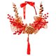 thumbnail image 2 of Guirnalda redonda de bayas rojas, colgante de ventana, , colgante de pared para puerta de, celebración, , decoración de 40x50cm Baoblaze Guirnalda de puerta, 2 of 8