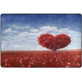 thumbnail image 4 of SKYSONIC Tree of Love Non-Slip Area Rug, Valentines Day Floor Carpet Comfort Floor Mats Decor for Indoor Front Porch Living Room Bedroom Kitchen, 36"x24", 4 of 5