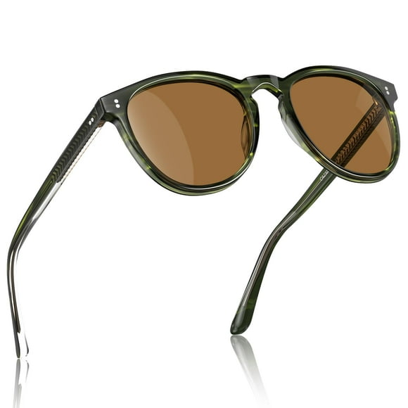 Gafas de Sol CARFIA Acetato Polarizadas para Hombre CA2307 Verde