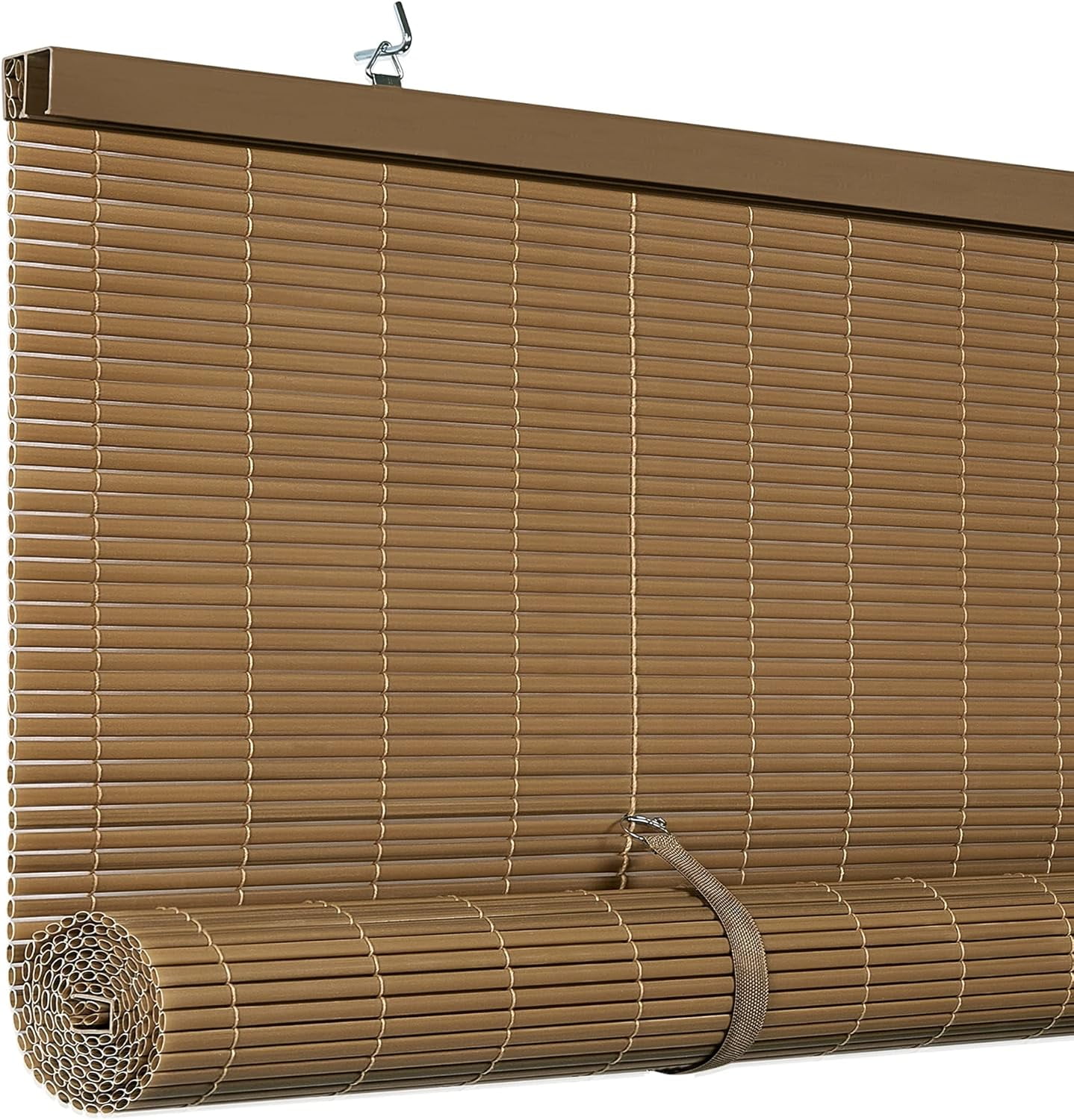 JHUS Oval Cordless Rollup Light Filtering Window Blinds Roller Shades Window Blinds Blinds for Windows Window Shades Window Shades for Home Window Shades