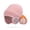 Pink, variant on Xfvqtps Womens Skull Cap with Ear Flap Knitted Fleece Lined Solid Color Simplicity Stretch Windproof Coldproof Warm Thickened Ski Fall Winter Soft Beanie White
