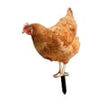 thumbnail image 4 of Estaca de jardín de pollo, estatua de Animal, decoración, regalos artísticos, estatuilla acrílica de pollo Estilo B, 4 of 8