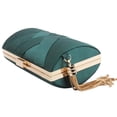 thumbnail image 4 of Elegant Mini Shoulder Bag - Stylish Evening Clutch for Women with Matching Tassel for Parties and Events - Cosmetic Bag for All Occasions, 4 of 6
