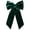 Green, variant on Large Velvet Christmas Wreath Bow, 17.7 inch Xmas Premade Vintage Velvet Bow Wreaths, for Indoor Outdoor Tree Topper Door Garland Holiday Party Winter Decor