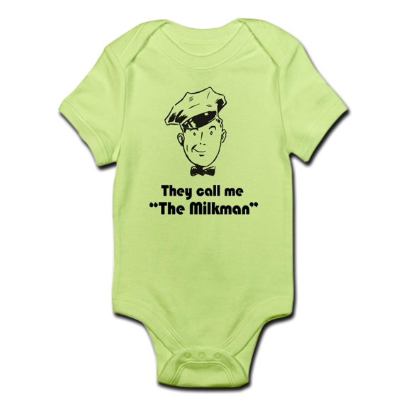 CafePress - They Call Me The Milkman Vint Infant Bodysuit - Baby Light Bodysuit