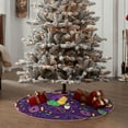 thumbnail image 6 of Bingfone Christmas Tree Skirt Mat Christmas Decoration Interior 30"-Mardi Gras And Donuts, 6 of 8